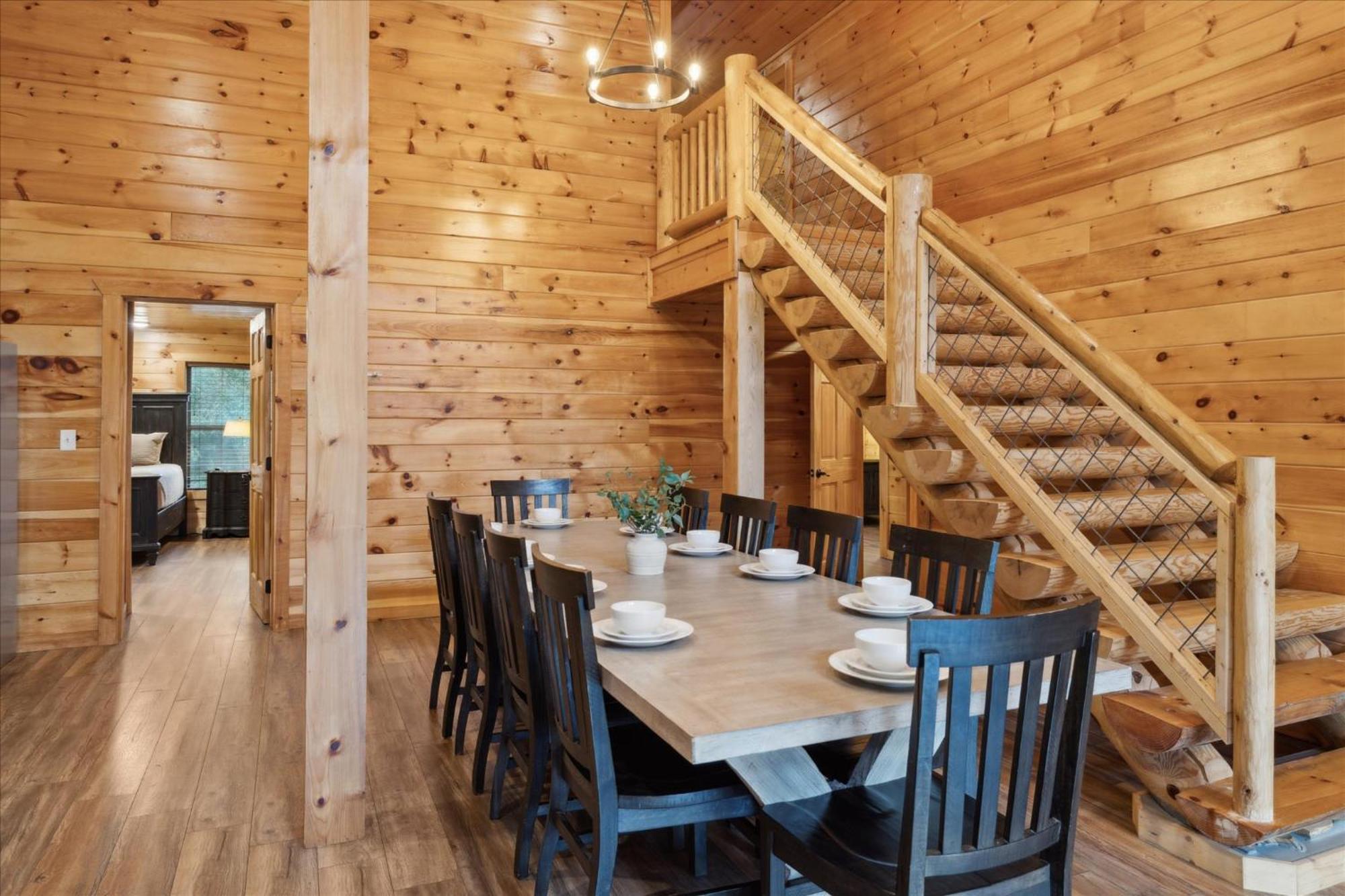 Hot Tub Fire Pit Game Room Theater Easy Access Sleeps 12 - Black Bear Lodge Pigeon Forge Buitenkant foto